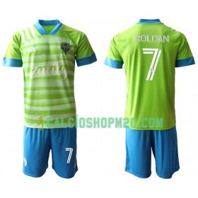 Seattle Sounders Roldan 7 Bambino Maglia Prima 2020/2021 Manica Corta (+ Pantaloncini)